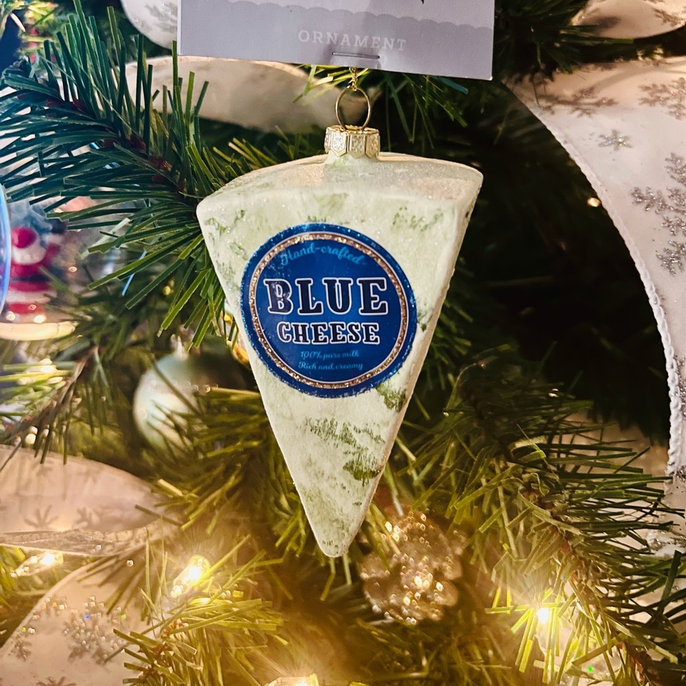 Viral Sold Out 🎯 Wondershop Blue Cheese Glass Ornament